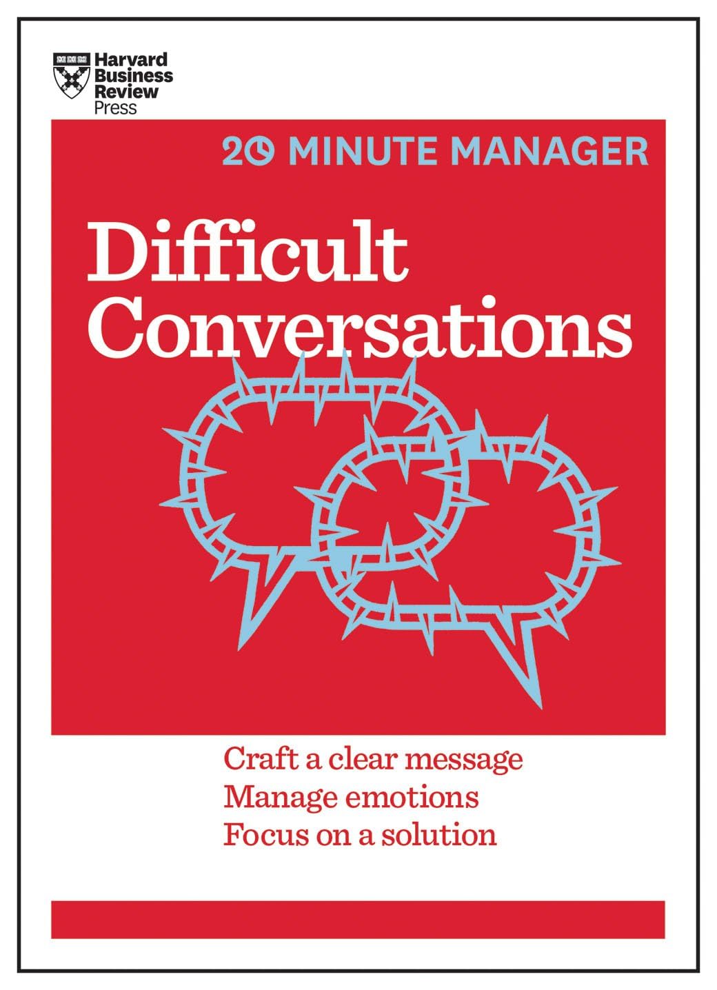 Picture of Difficult Conversations (HBR 20-Minute Manager Series) by Harvard Business Review (Paperback)