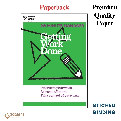 Picture of Getting Work Done (HBR 20-Minute Manager Series) by Harvard Business Review (Paperback)