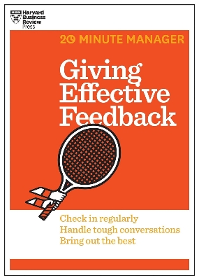 Picture of Giving Effective Feedback (HBR 20-Minute Manager Series) by Harvard Business Review (Paperback)