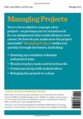 Picture of Managing Projects (HBR 20-Minute Manager Series) by Harvard Business Review (Paperback)