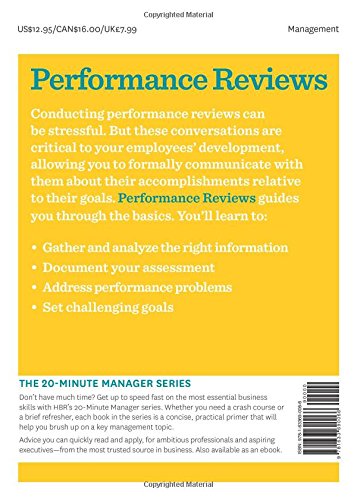 Picture of Performance Review (HBR 20-Minute Manager Series) by Harvard Business Review (Paperback)