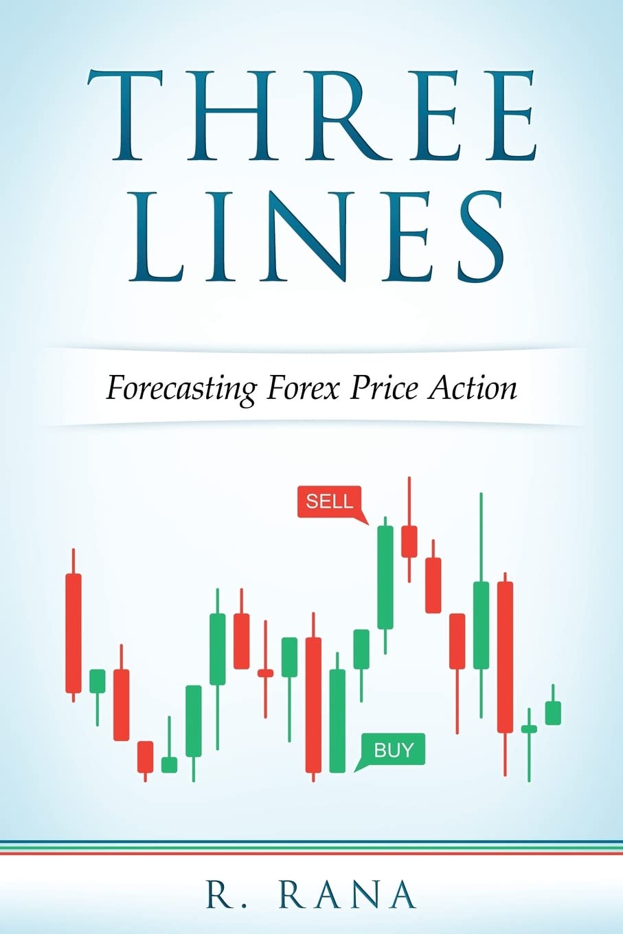 Picture of THREE LINES Forecasting Forex Price Action by R. Rana (Paperback)