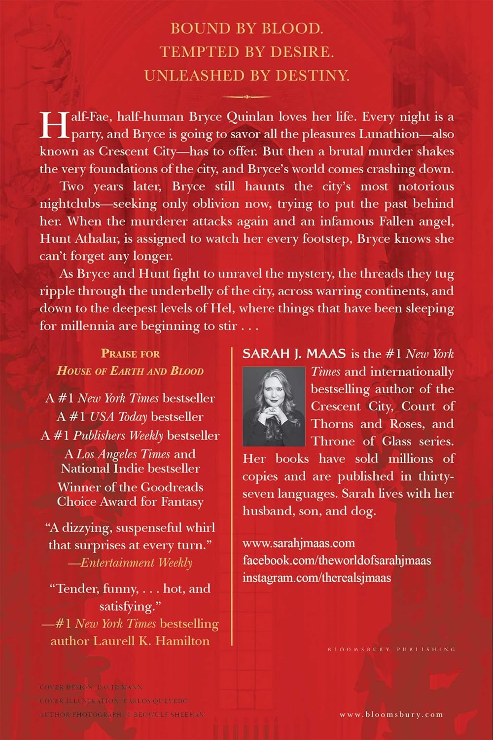 Picture of House of Earth and Blood (Crescent City, #1) by Sarah J. Maas (Paperback)