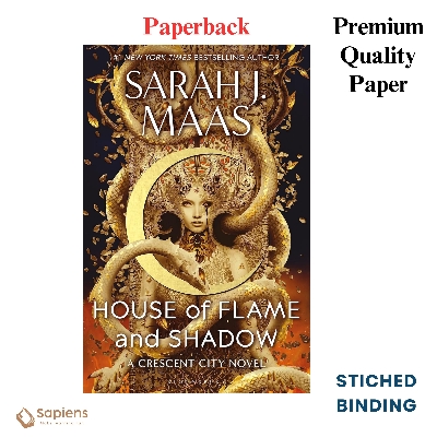Picture of House of Flame and Shadow (Crescent City, #3) by Sarah J. Maas (Paperback)