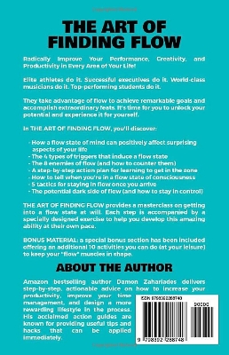 Picture of The Art of Finding FLOW: How to Get in the Zone, Maintain Razor-Sharp Focus, and Improve Your Productivity and Performance at Will! (The Art Of Living Well)(Paperback)