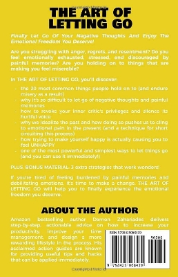 Picture of The Art of Letting GO: How to Let Go of the Past, Look Forward to the Future, and Finally Enjoy the Emotional Freedom You Deserve! (The Art Of Living Well) by Damon Zahariades (Paperback)