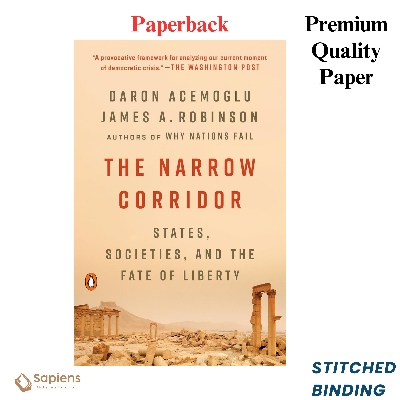 Picture of The Narrow Corridor: States, Societies, and the Fate of Liberty by Daron Acemoglu & James A. Robinson (Paperback)