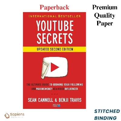 Picture of YouTube Secrets: The Ultimate Guide to Growing Your Following and Making Money as a Video Influencer by Sean Cannell & Benji Travis (Paperback)