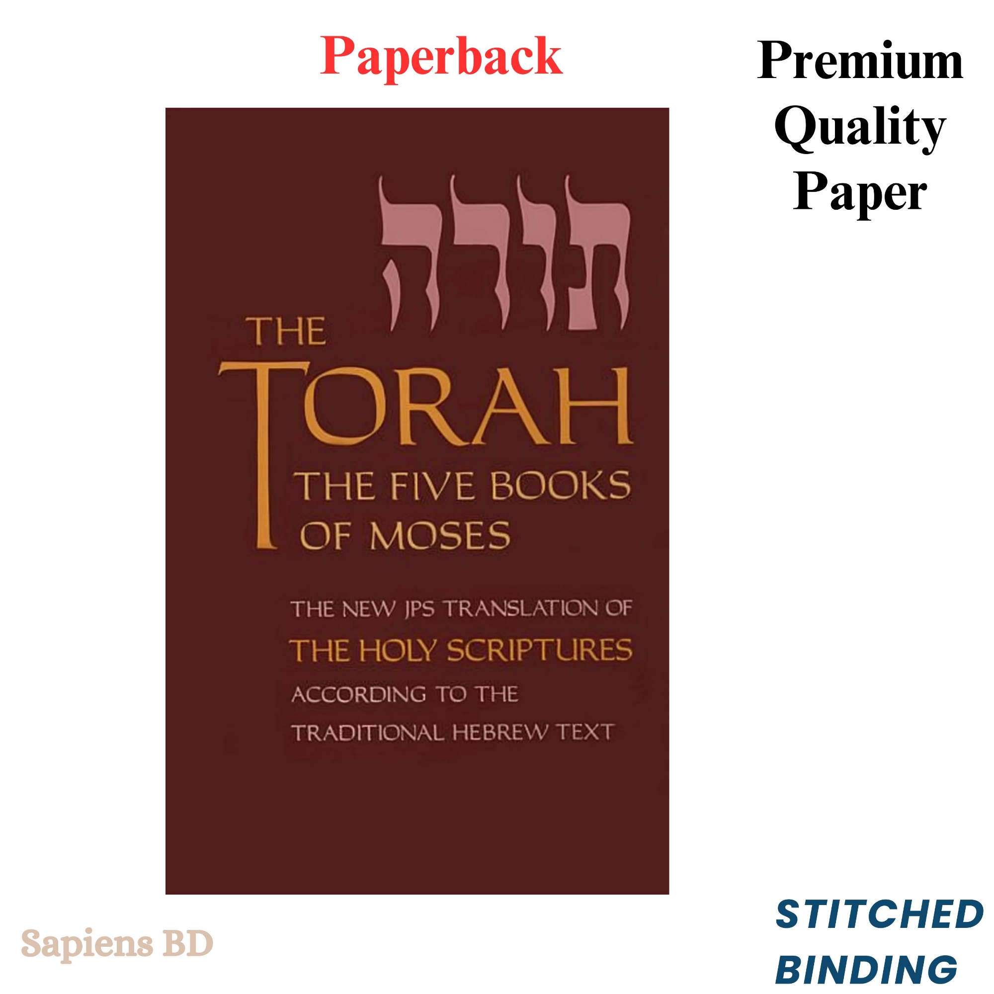 Picture of Torah: The Five Books of Moses (Paperback)