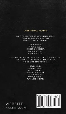 Picture of Royal Elite Epilogue (Royal Elite, #7) by Rina Kent (Paperback)