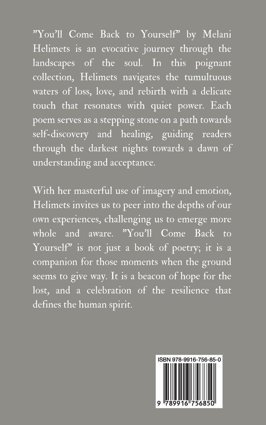 Picture of You'll Come Back to Yourself by Melani Helimets (Paperback)