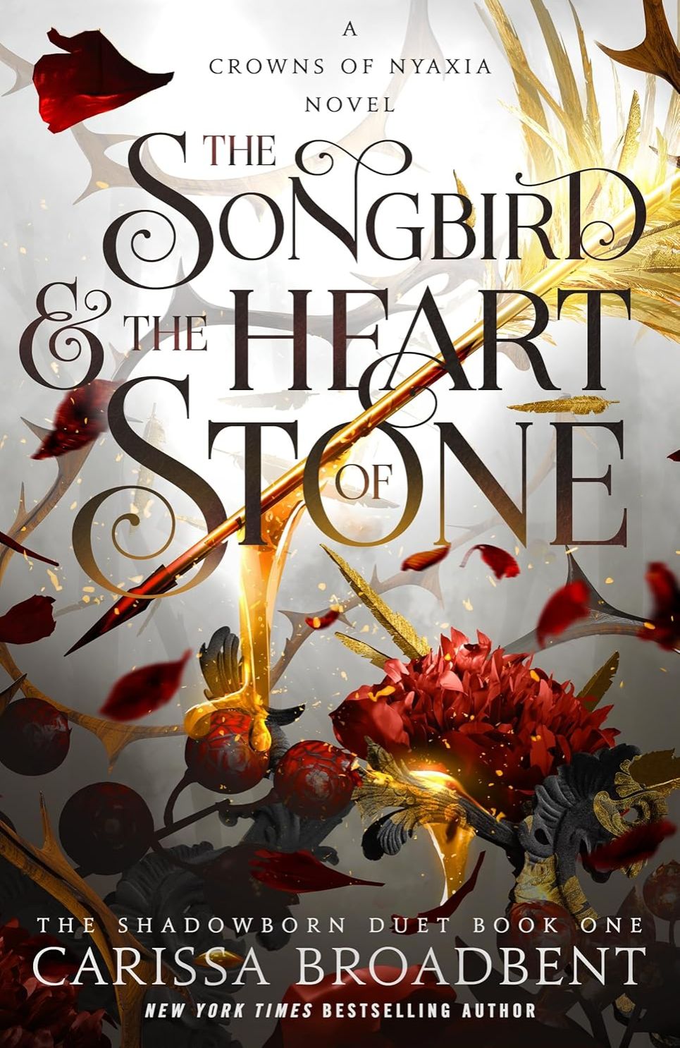 Picture of The Songbird & the Heart of Stone (Crowns of Nyaxia #3) by Carissa Broadbent (Paperback)