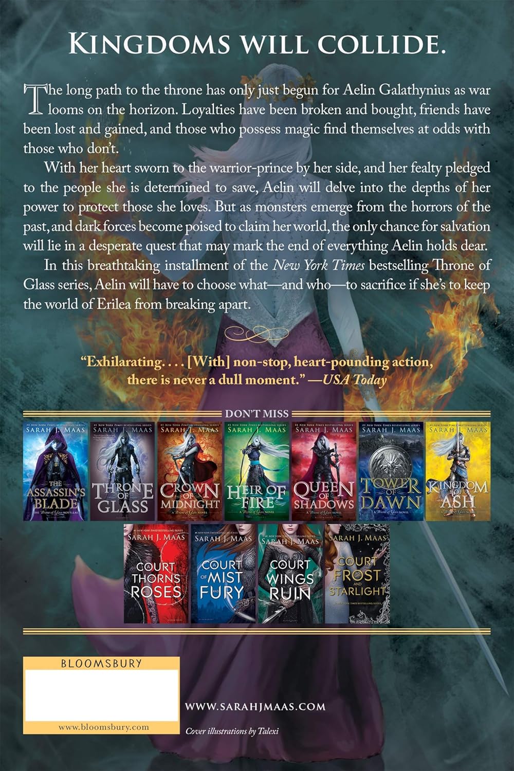 Picture of Empire of Storms (Throne of Glass series Book 5) by Sarah J. Maas (Paperback)