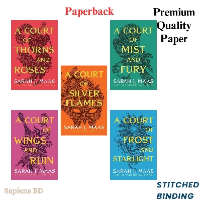 Picture of A Court of Thorns and Roses (5 books) Series by Sarah J. Maas (Premium Quality)