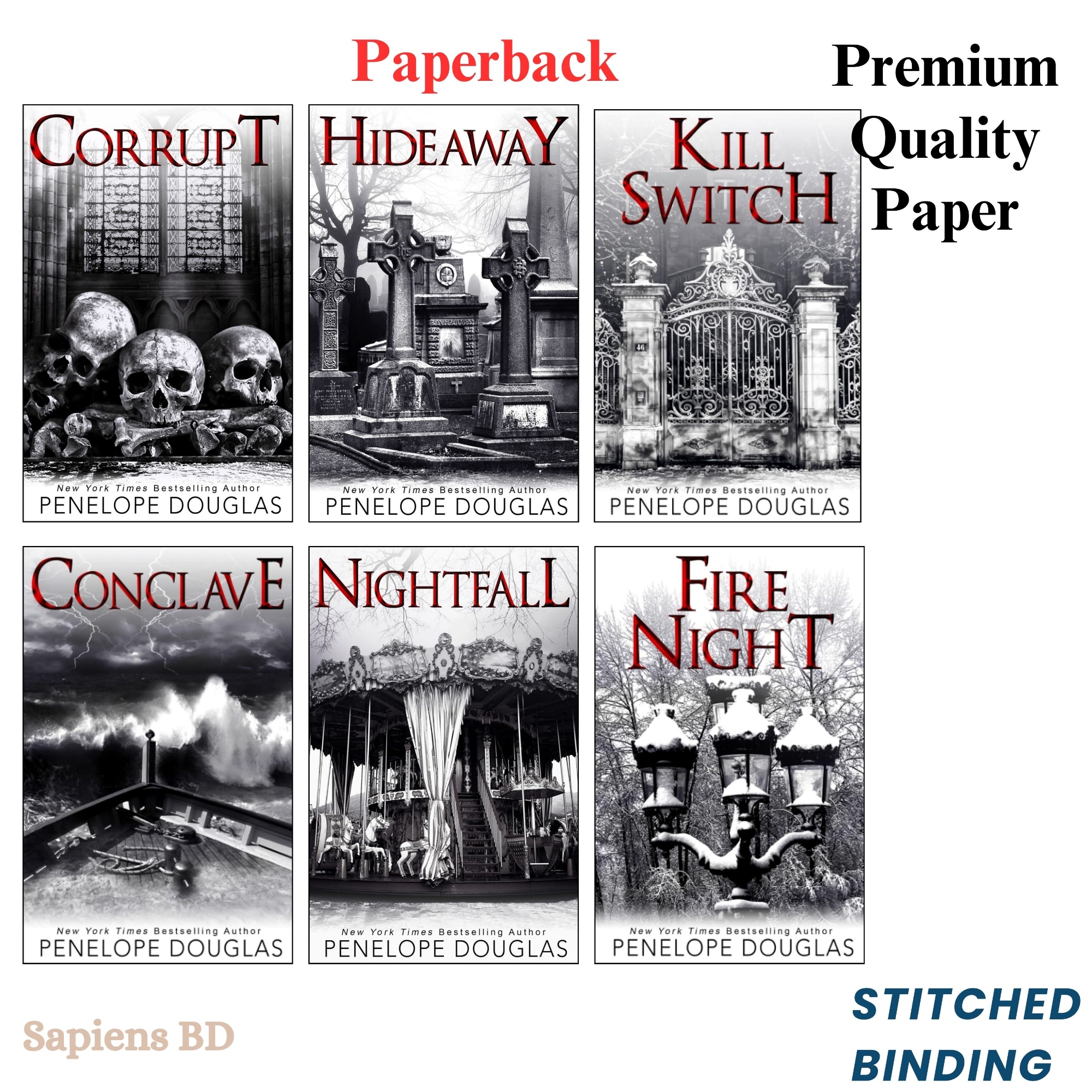 Picture of Devil's Night Series (6 Book Series) by Penelope Douglas (Paperback)