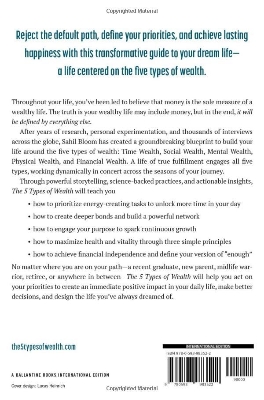 Picture of The 5 Types of Wealth: A Transformative Guide to Design Your Dream Life by Sahil Bloom (Paperback)