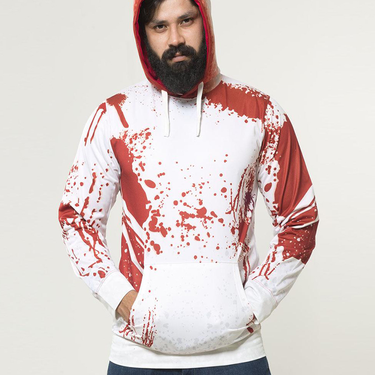 Picture of Winter hoodie collection for men | Hoodie for men white color | White hoodie collection 2024