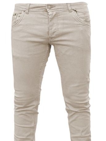 Picture of Light cream color denim pant collection for men | Cream jeans pant collection for men