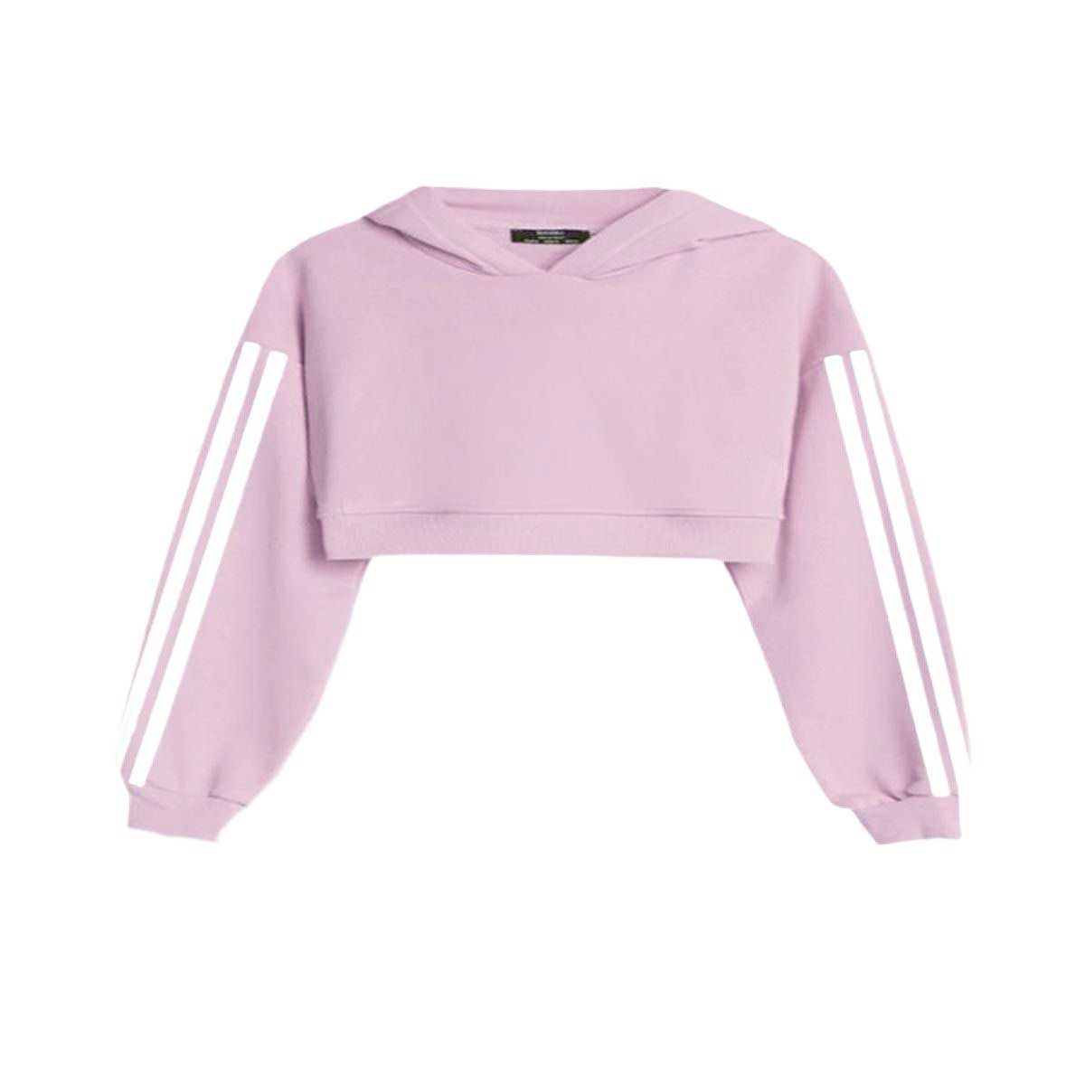Picture of Pink hoodie for women | Baby pink colour ladies hoodie collection 2025 | Export quality crop hoodie for women