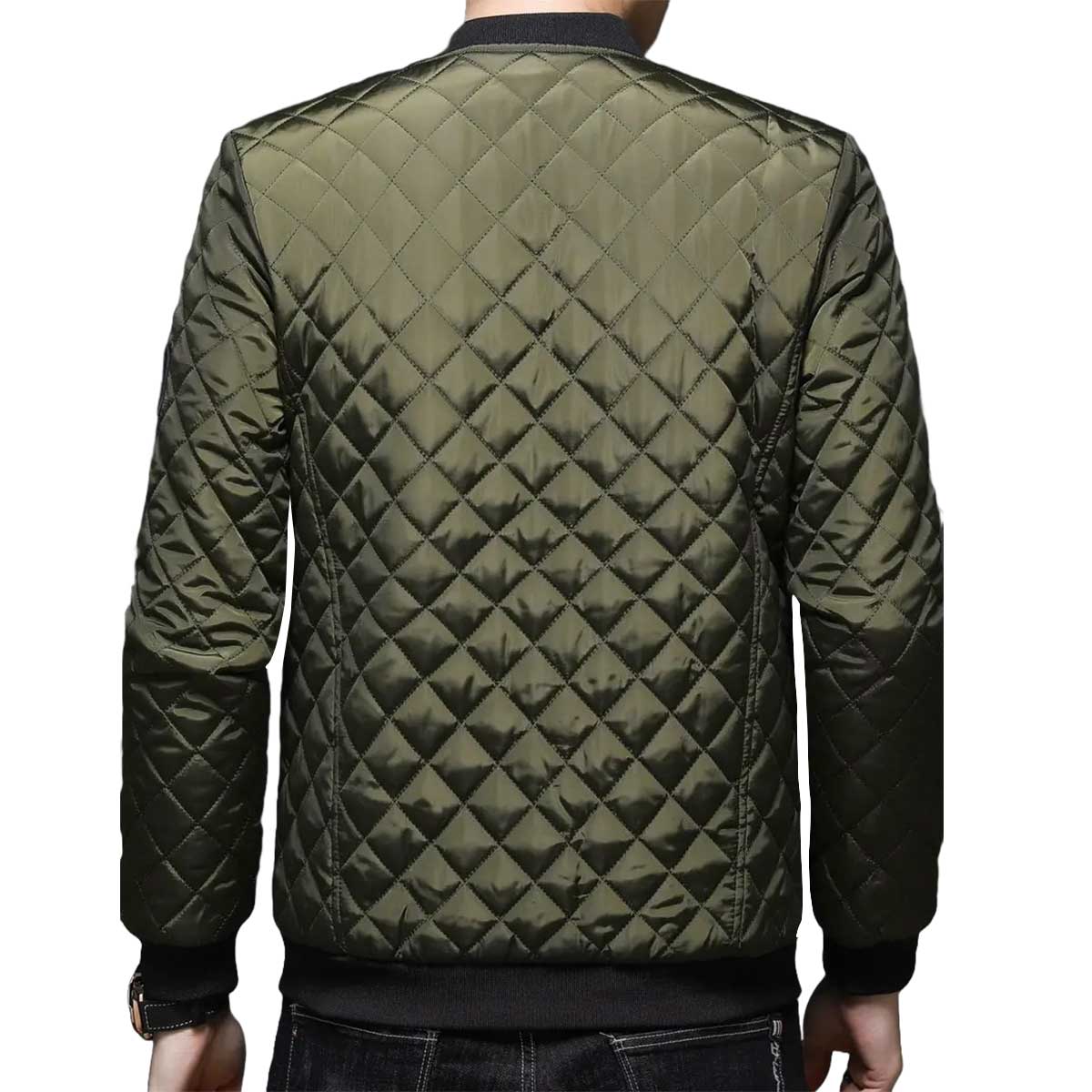 Picture of Olive and blue jacket for men winter 2024 double part | Black jacket for men stylish black jacket for men winter | Olive jacket for men 2024 new collection