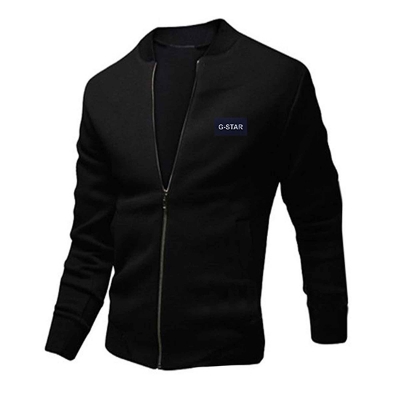 Picture of Black jacket for men 2024 new collection | Double part black jacket for men high quality | Biker jacket collection