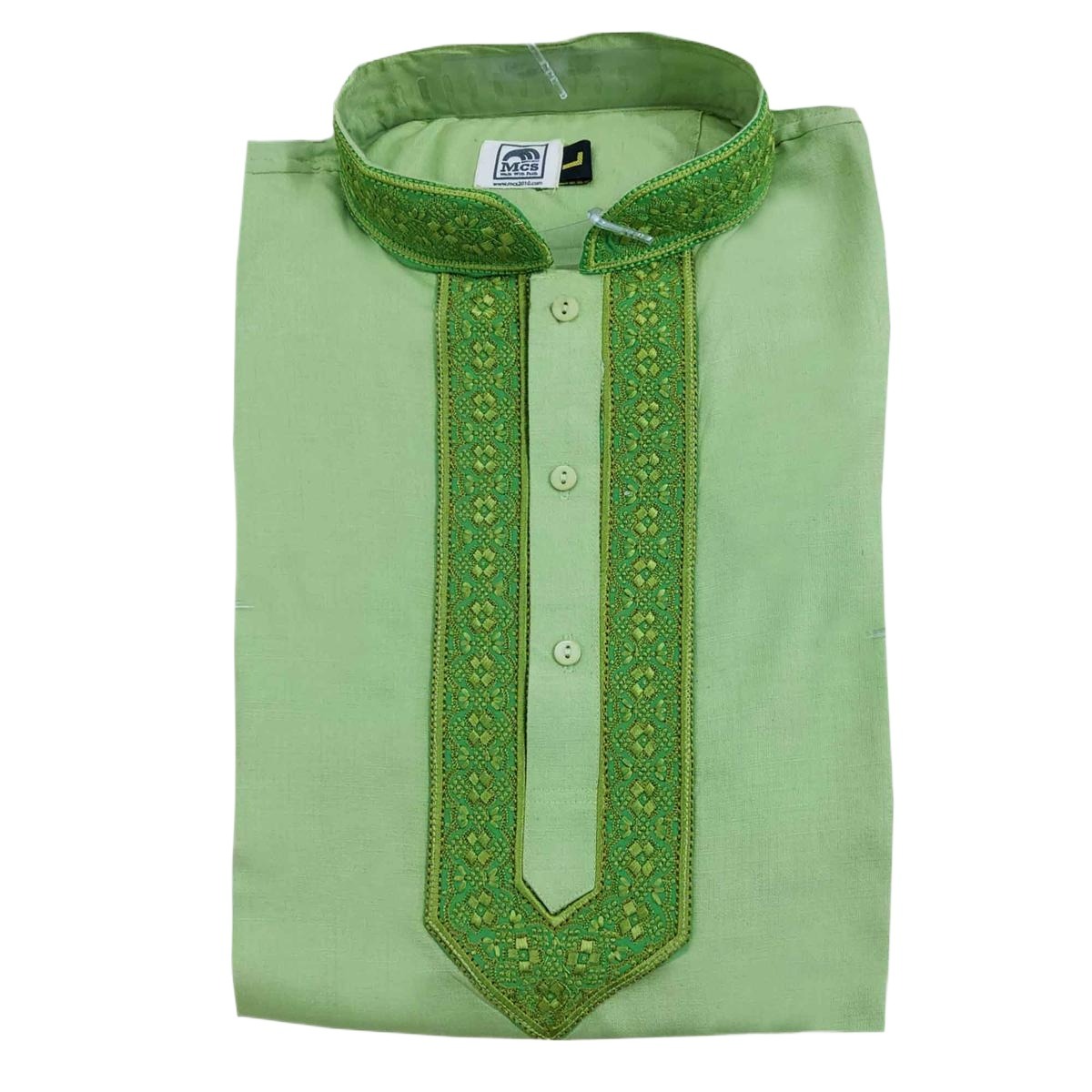 Picture of Panjabi for men cotton lemon | premium panjabi for men new collection 2024 | panjabi for men new collection 2024 stylist | panjabi for men new collection 2024 brand