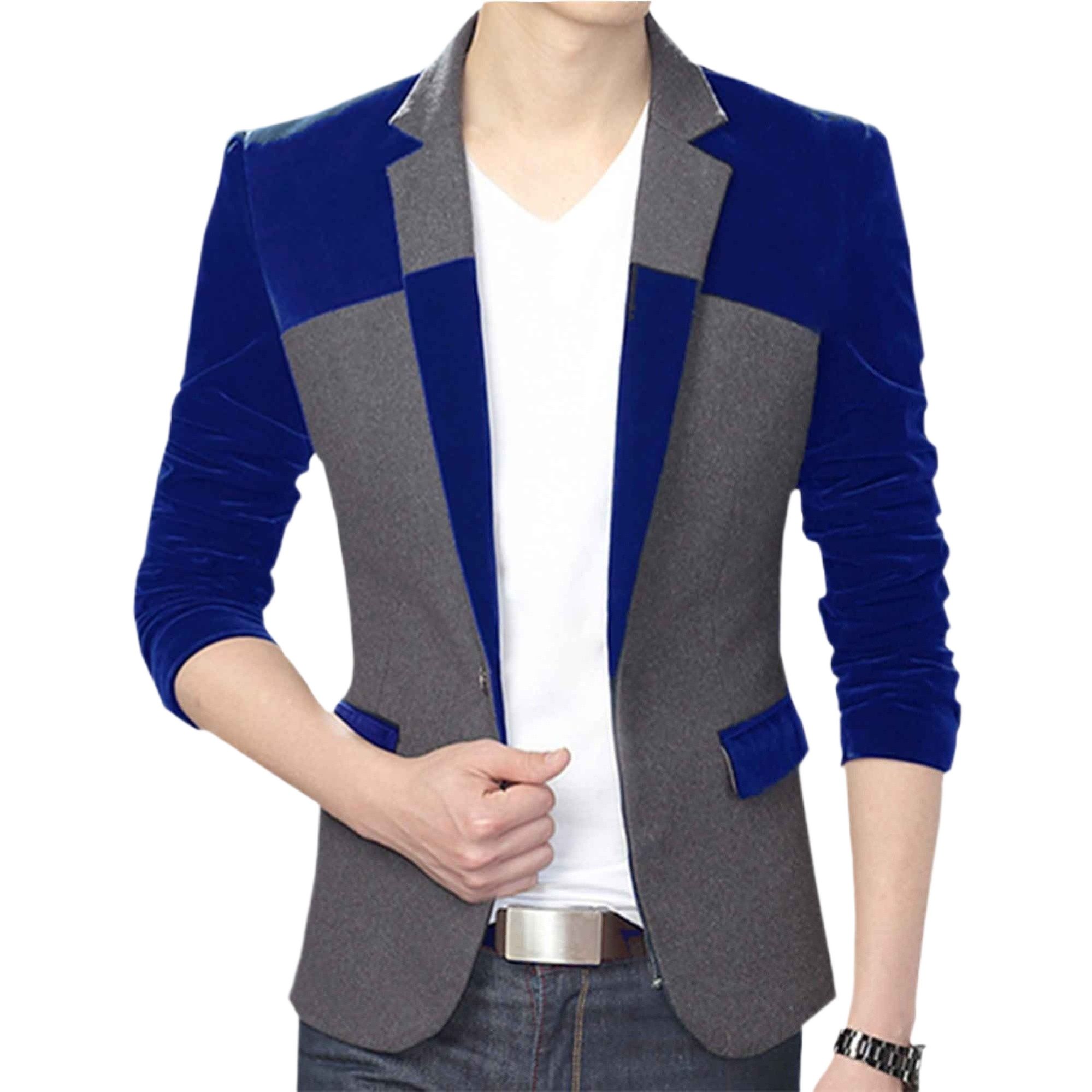 Picture of Suits blazer for men blue | suits blazer jacket for men brand | Coat and blazer for men new collection 2025