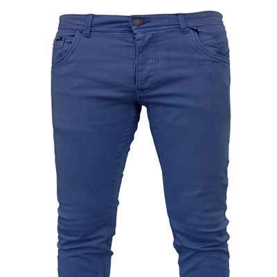 Picture of Navy blue pant for men | Blue denim pant for men | Denim pant for men blue | Denim pant for men stylish 2025
