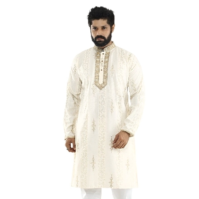 Picture of Premium quality wedding panjabi for men | Indian panjabi for men new collection 2024