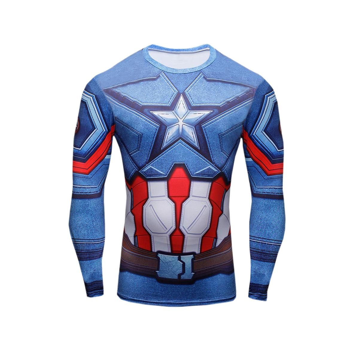 Picture of Captain america tshirt for men new collection 2024 | All over printed tshirt for men | Marvel super hero tshirt collection