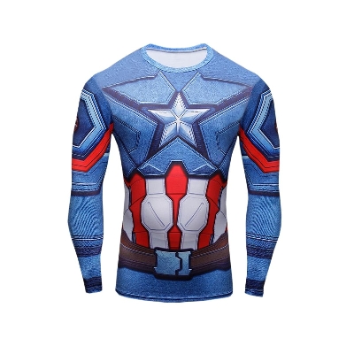 Picture of Captain america tshirt for men new collection 2024 | All over printed tshirt for men | Marvel super hero tshirt collection