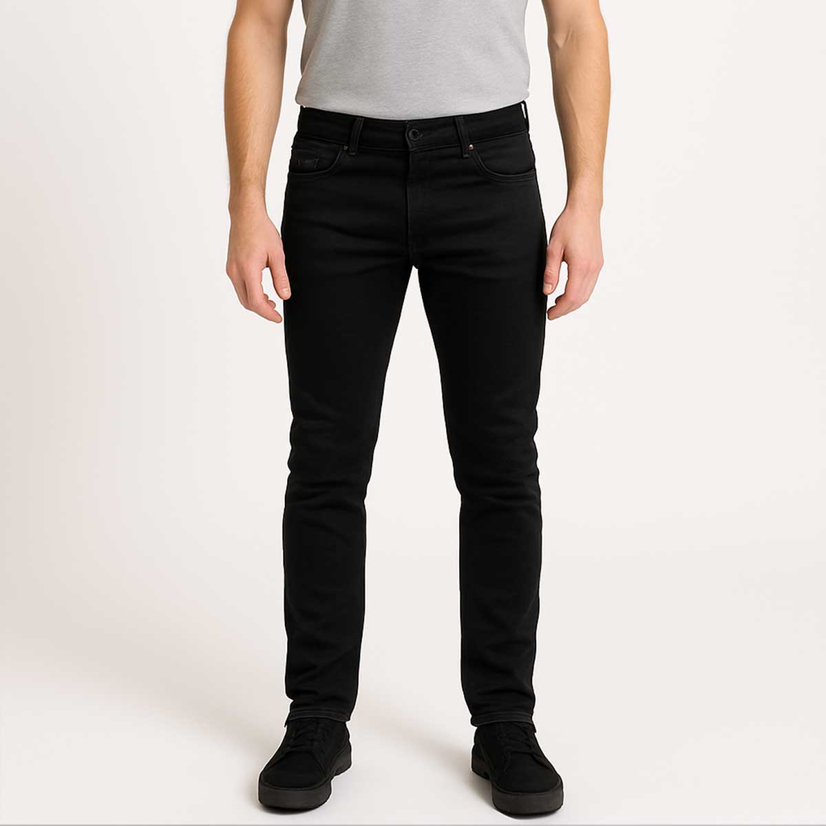 Picture of Black jeans pant for men new style 2025 | Denim pant for men high quality | Export quality stretch pant for men