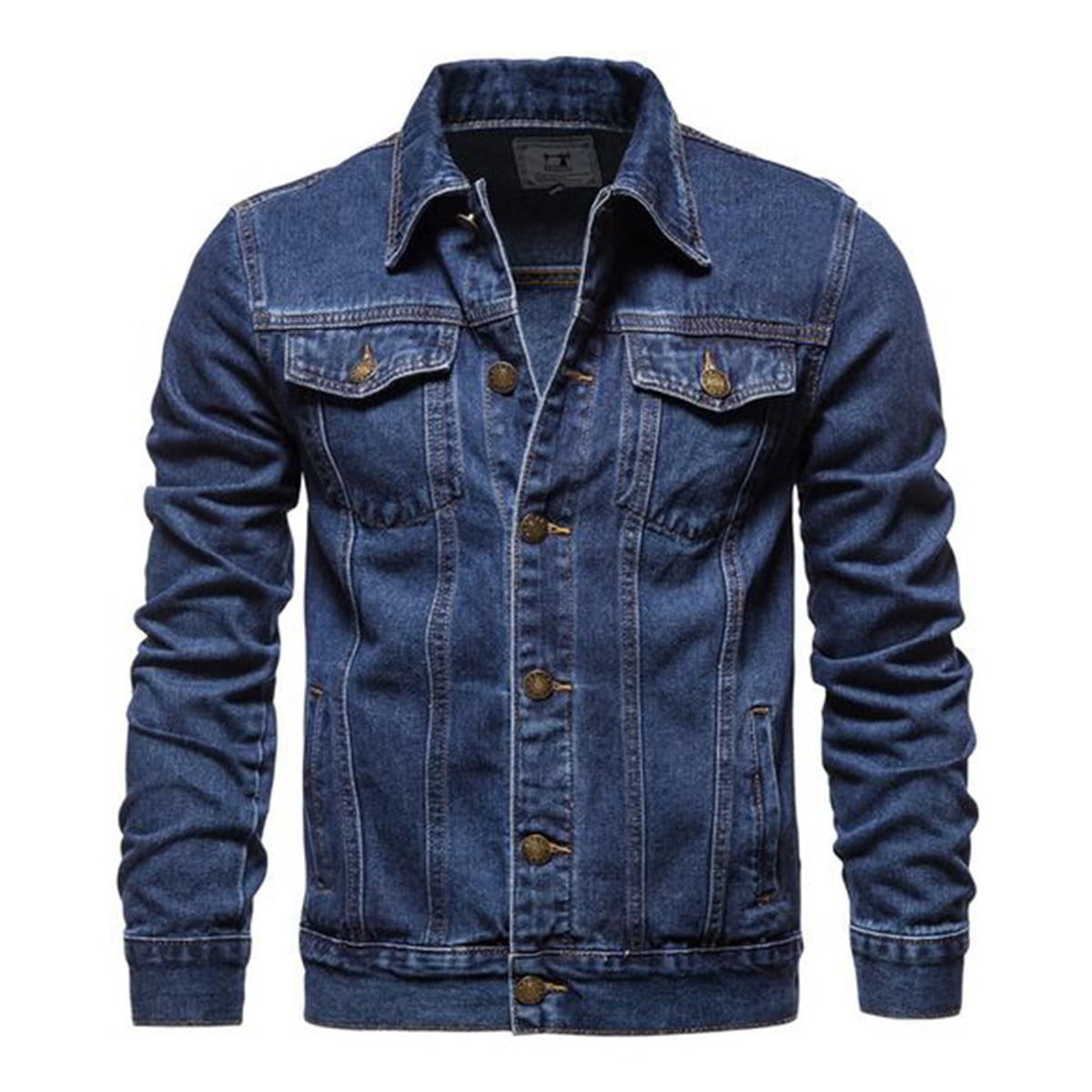 Picture of Denim jacket for men blue  Blue denim jacket for men  Denim jacket for men blue