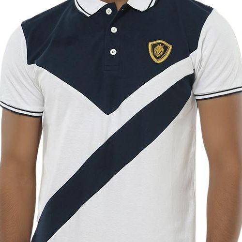 Picture of White polo tshirt for men new 2024 brand | Export quality polo tshirt for men with collar | Mens polo t shirt export quality