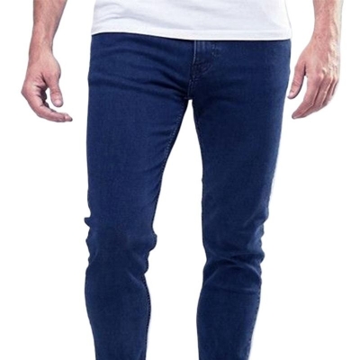 Picture of Jeans pant for men stylish 2024 new | Blue jeans pant for men | Navy blue pant for men high quality