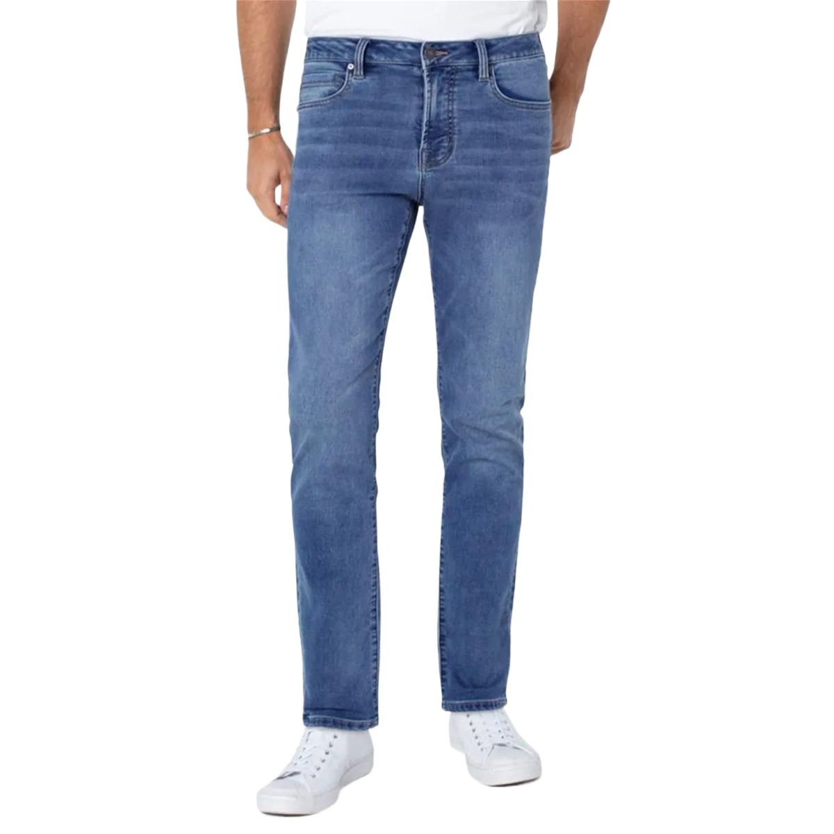 Picture of Light blue Jeans pant for men stylish 2024 new | Blue jeans pant for men | Navy blue pant for men high quality