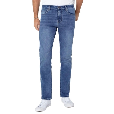 Picture of Light blue Jeans pant for men stylish 2024 new | Blue jeans pant for men | Navy blue pant for men high quality