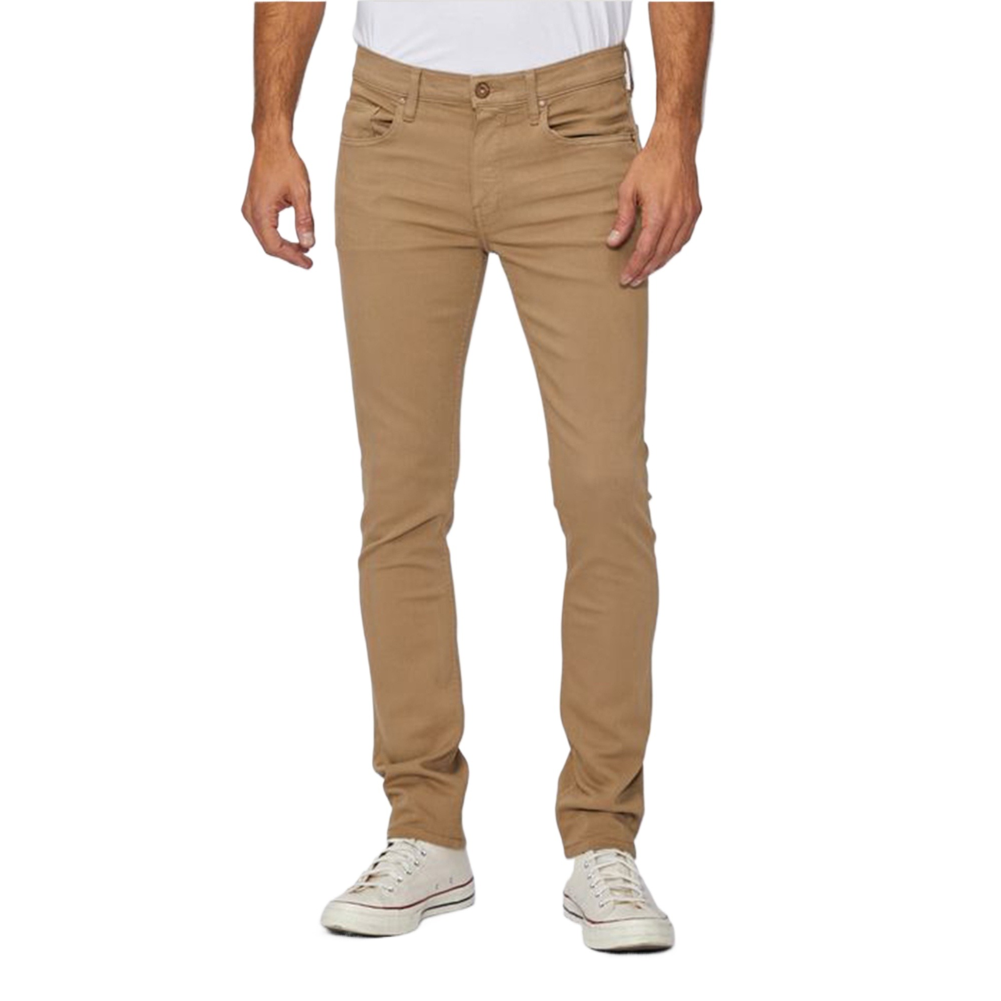 Picture of Khaki color pant for men stylish | Stretch denim pant for men stylish brand | High quality Jeans pant collection for men 2025
