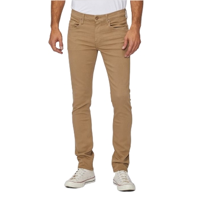 Picture of Khaki color pant for men stylish | Stretch denim pant for men stylish brand | High quality Jeans pant collection for men 2025