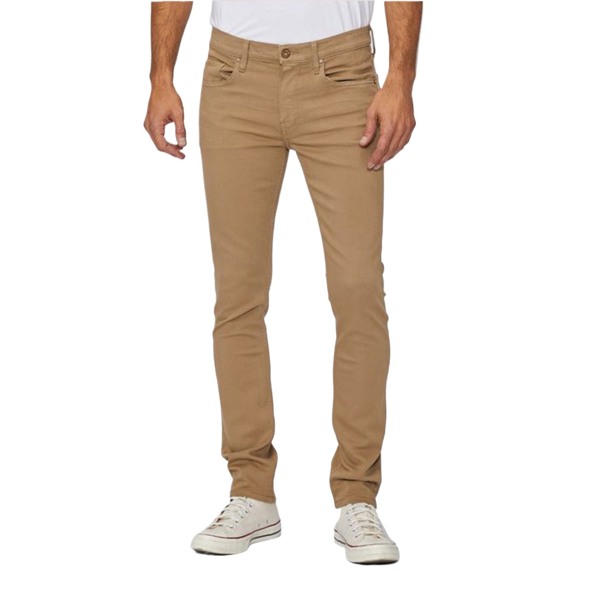 Picture of Khaki color pant for men stylish | Stretch denim pant for men stylish brand | High quality Jeans pant collection for men 2025