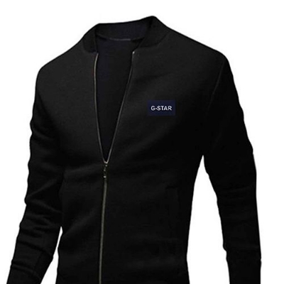 Picture of Back jacket for men new collection 2024 | Export quality black jacket for men double part  | Biker jacket