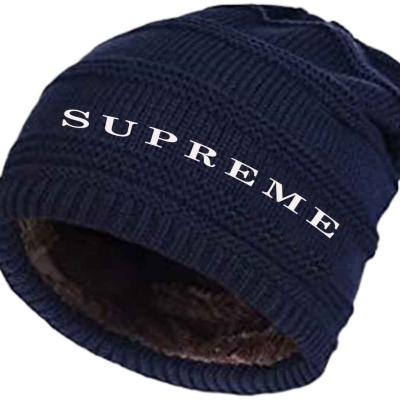 Picture of Winter cap for men new collection 2024 | Winter cap for men style | Winter cap for men 2 in 1 | Winter cap for men wool | winter cap for men blue | Winter cap for men navy blue | Winter cap for women blue