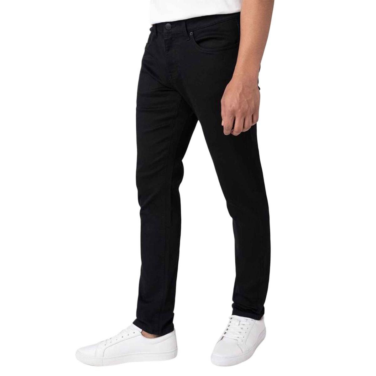 Picture of Black pant for men stylish 2024 | High quality black pant for men jeans styles | Semi narrow black pant for men- Inventive Choice