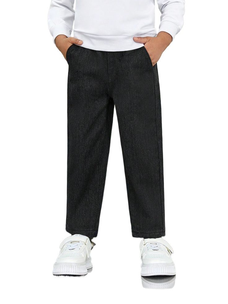 Picture of Black pant for boys 15 years | Black pant for boys stylish | kids pant boys 10 years