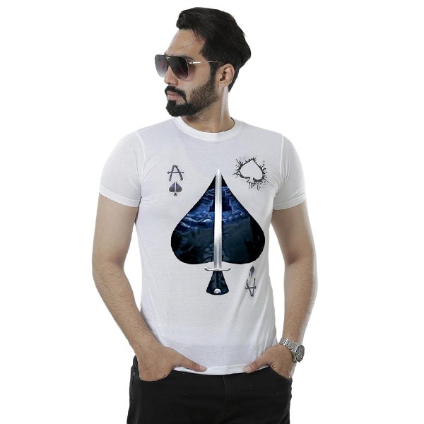 Picture of Understated -Tshirt for men new 2024 brand stylish | cotton t shirt for men high quality white | export t shirt for men white- Progressively Better