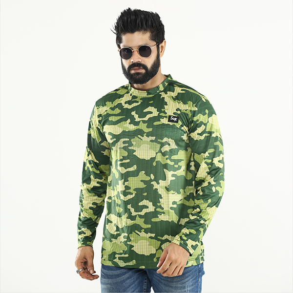 Picture of Versatile -Printed tshirt for men new collection 2024 | full sleeve tshirt for men stylish | All over printed tshirt for men- Avant-garde