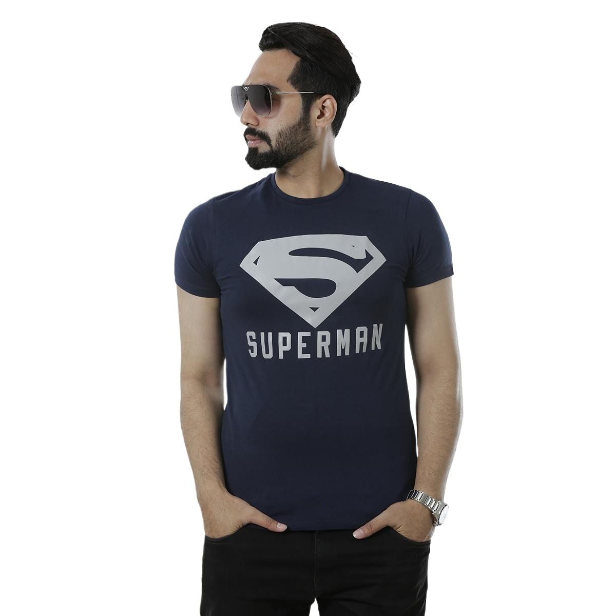 Picture of Versatile -Superman tshirt for men | Cotton tshirt for men new collection 2024 stylist | Export quality tshirt for men- Avant-garde