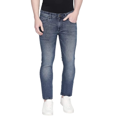 Picture of Black denim pant for men 2024 | Denim pant new collection 2024 | Jeans pant for men black | Knit denim pant for men black