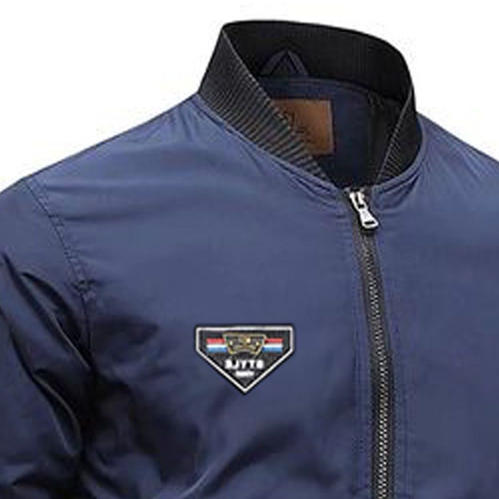 Picture of Blue Jacket for men | waterproof Jacket for men | biker Jacket for men 2023 new collection | Navy blue jacket for men winter collection