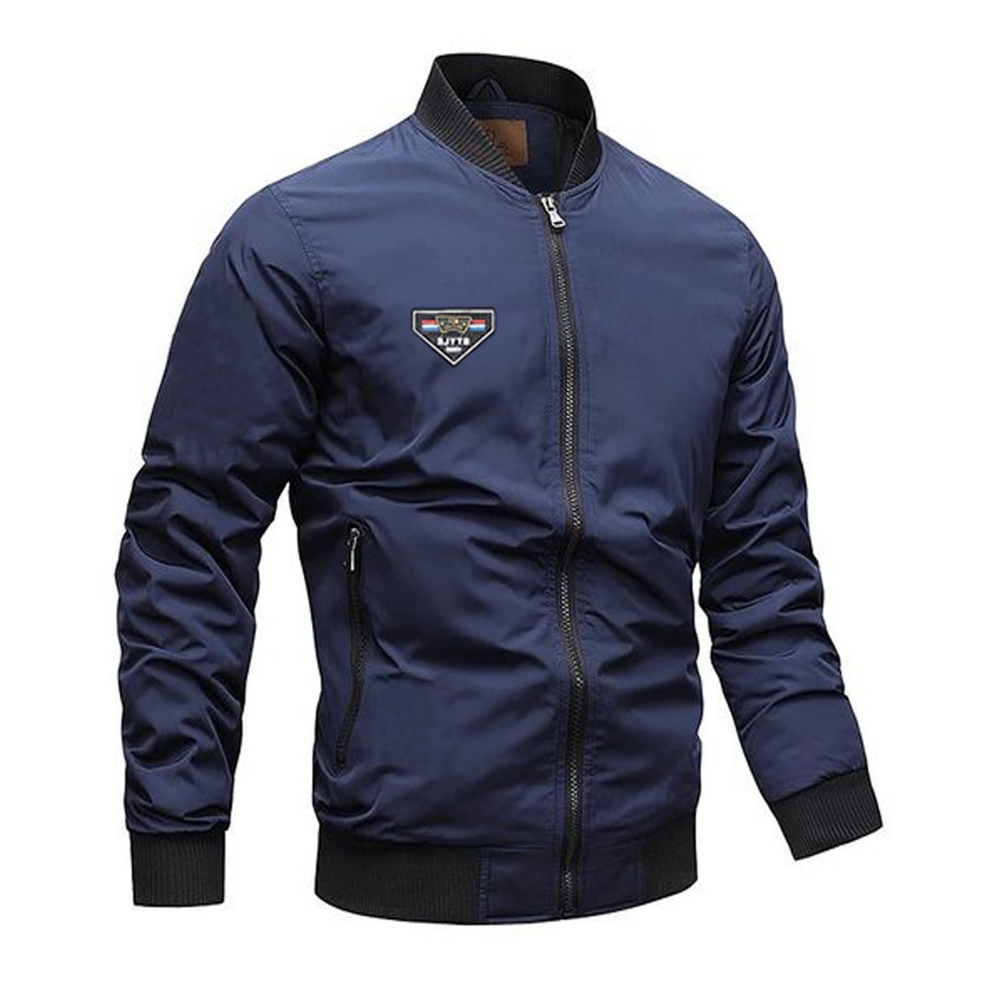 Picture of Blue Jacket for men | waterproof Jacket for men | biker Jacket for men 2023 new collection | Navy blue jacket for men winter collection
